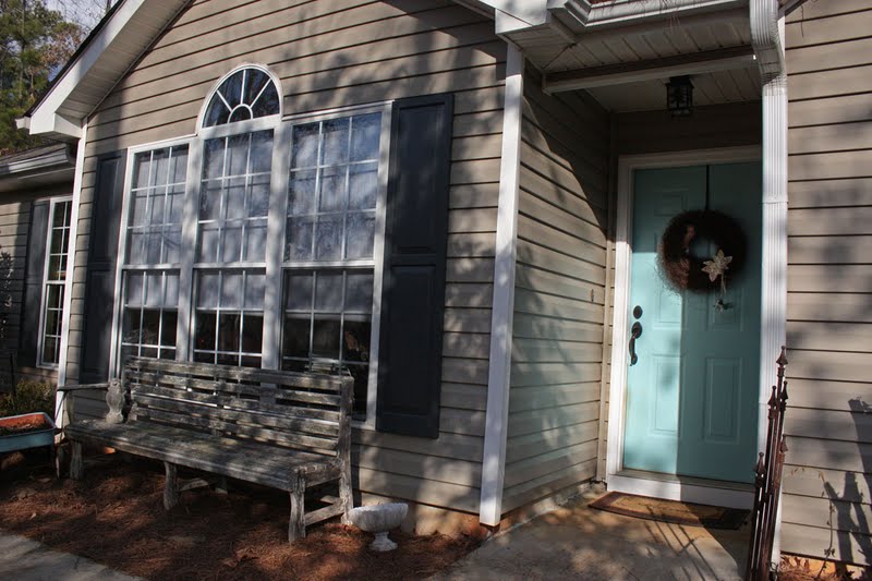 Jenni Horne Haint Blue And Front Doors So When We Moved Into Our New House Which Ironically Is The Exact Same Color As Old One Brown Door Had To Go