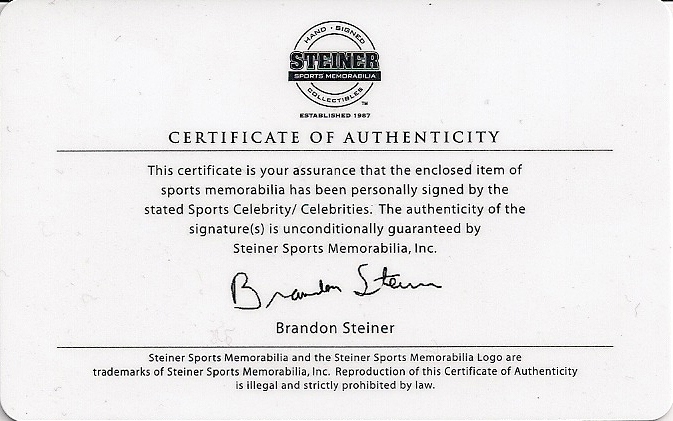 letter of authenticity