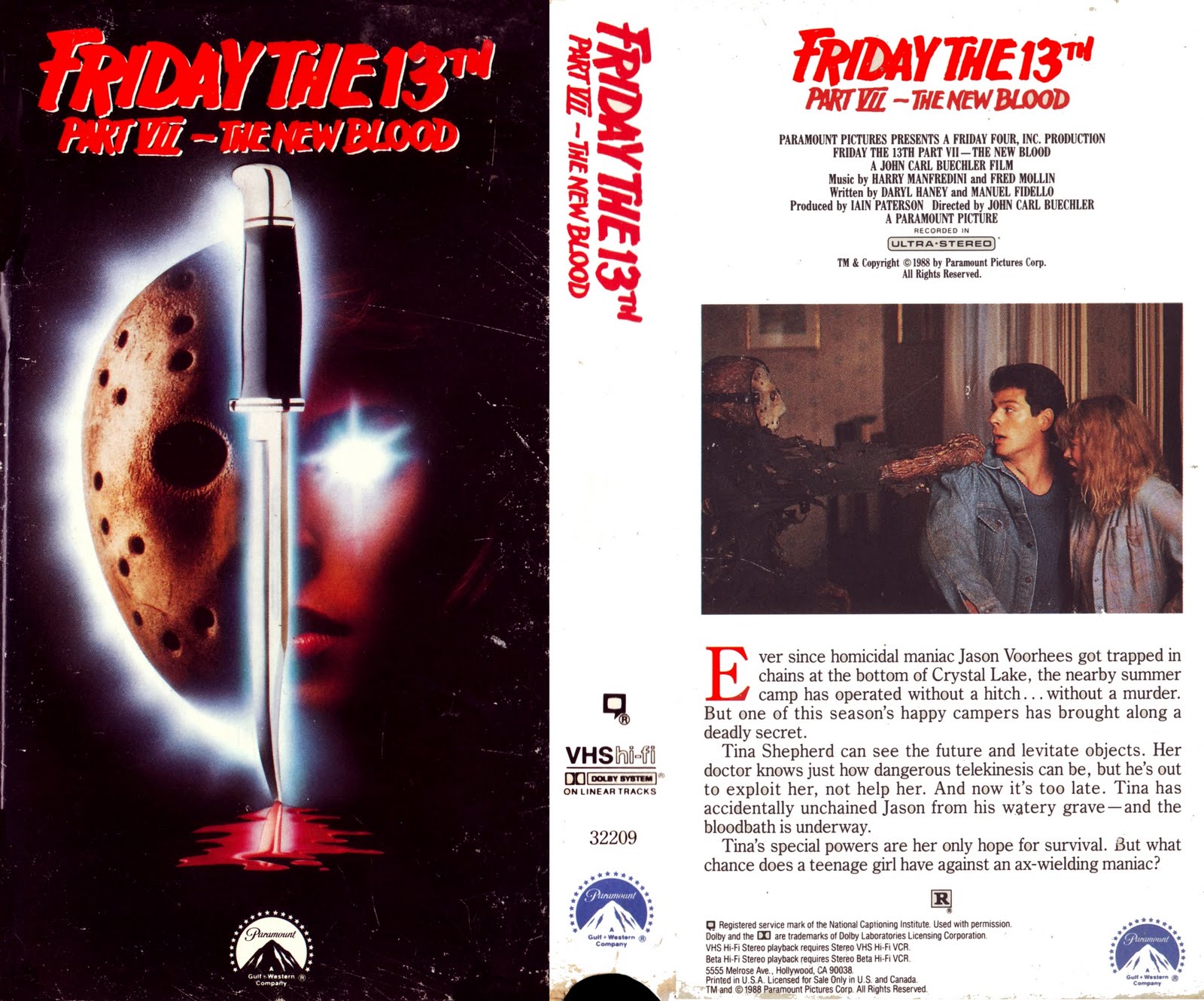Friday The 13Th Part 7: The New Blood [1988]