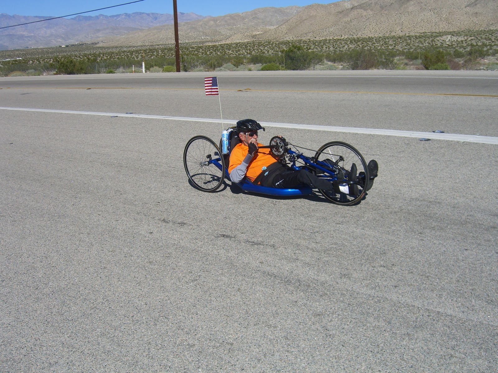 55 miles using all upper body