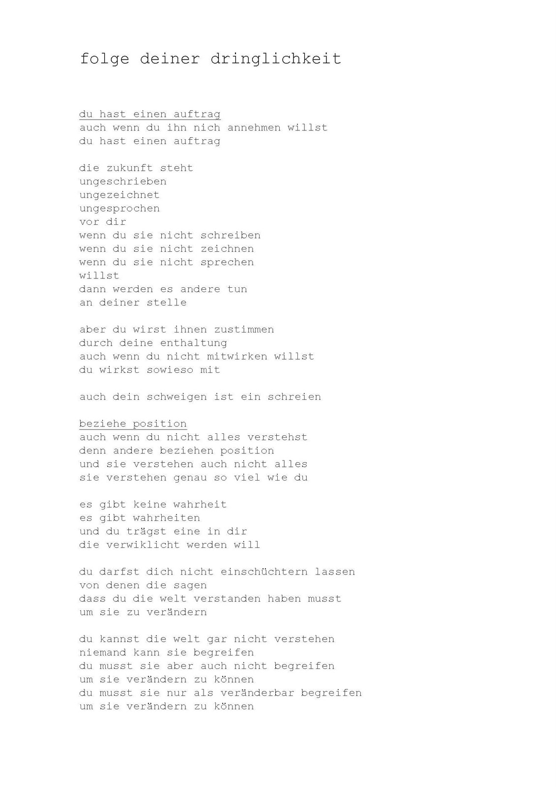 Manifestos Archive November 2011