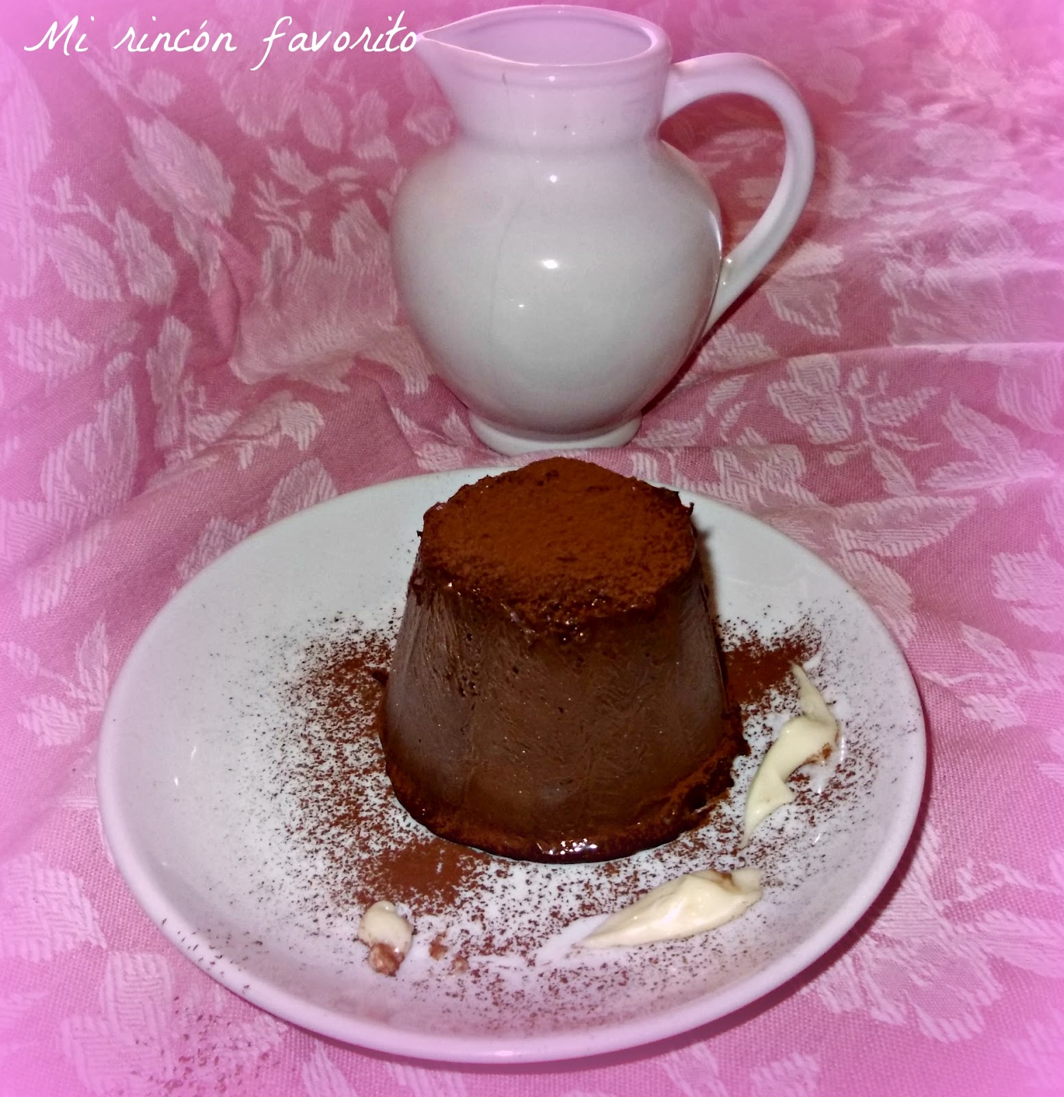 Mi rincón favorito Parfait de chocolate con cacao en polvo