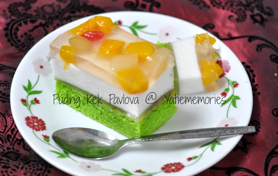 Sinar Kehidupanku Puding Kek Pavlova