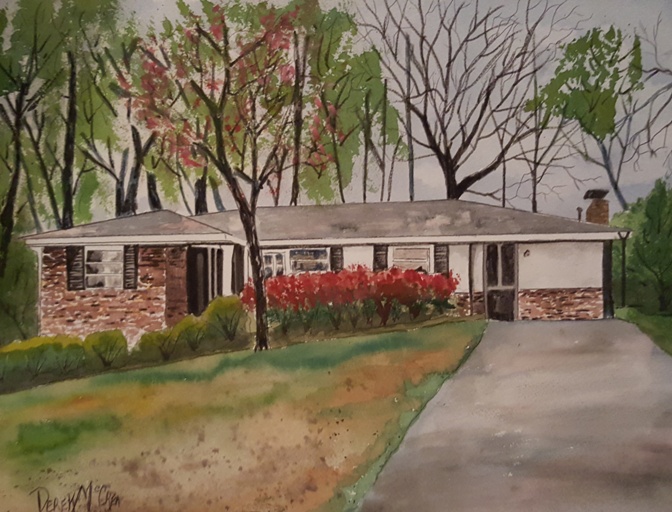 Watercolor Paintings Art by Derek McCrea 2015