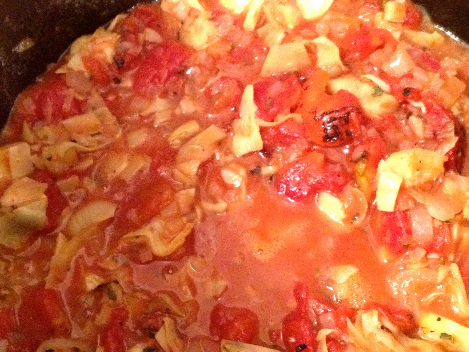 Call Me Mrs. Rapp Tomato Artichoke Soup