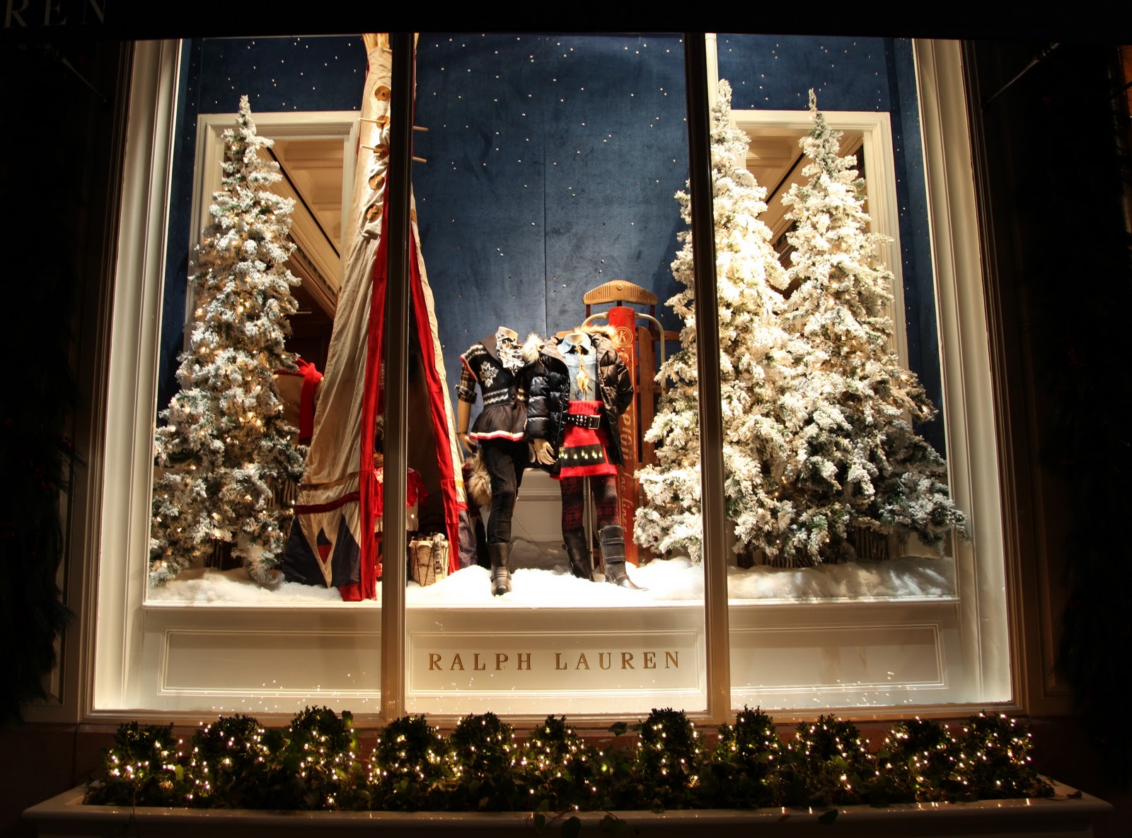 Habitually Chic® » Christmas at Ralph Lauren