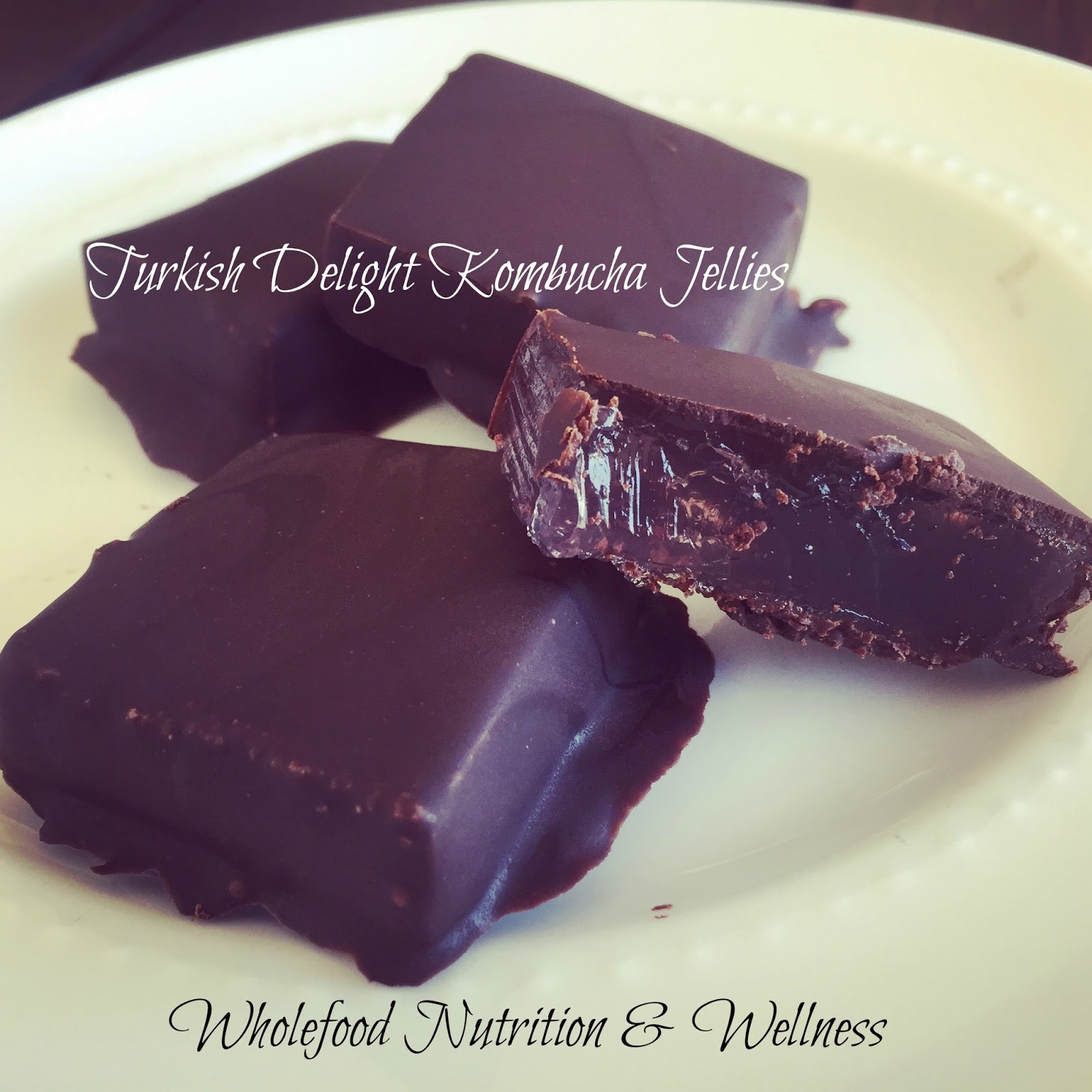 Additive Free Bites Turkish Delight Kombucha Jellies