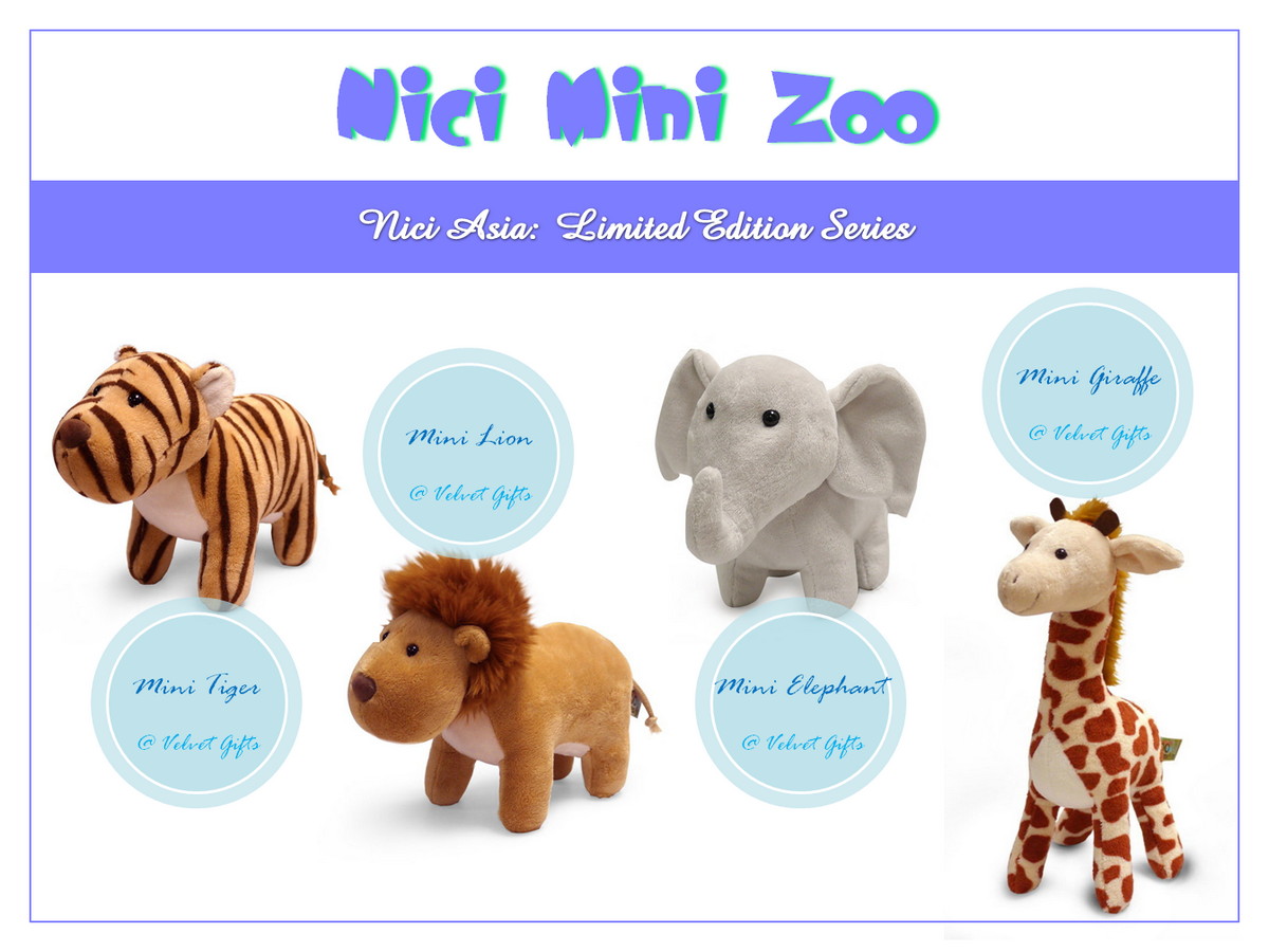 nici giraffe soft toy