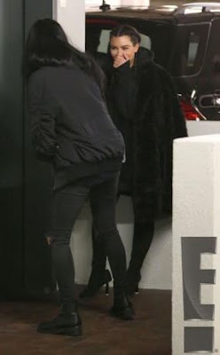 Photos Kim Kardashian makes first rare public appearance since welcoming son Saint