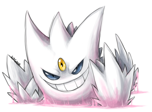 pokemon tipo fantasma (gengar, gastly, hauter) by yowamaba on DeviantArt