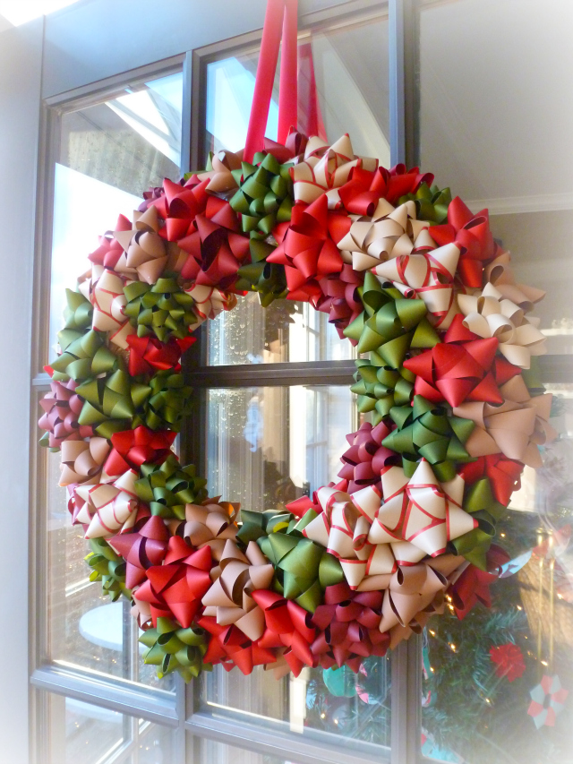 Christmas-wreath Bow-wreath