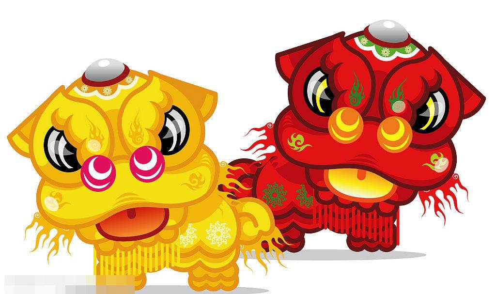 Image result for 舞狮 The lion dance