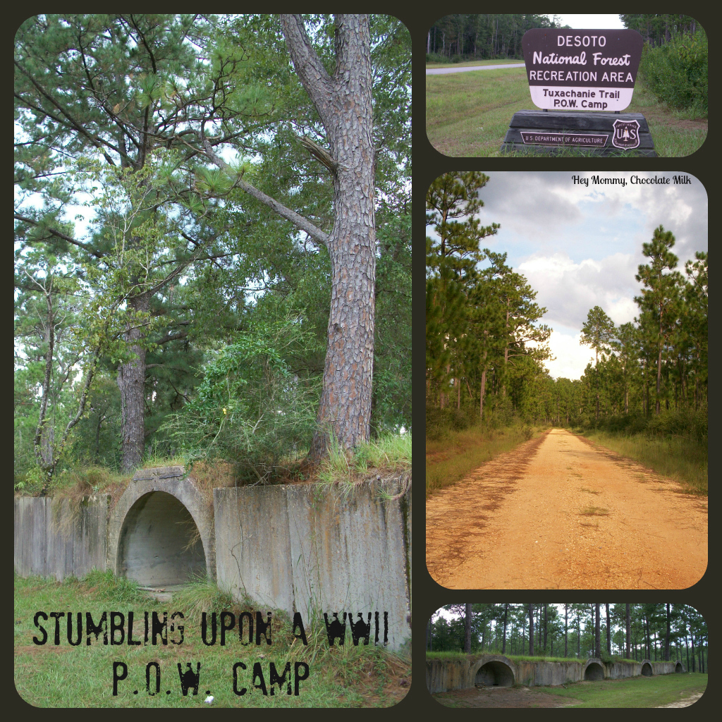 Hey Mommy, Chocolate Milk Stumbling upon a P.O.W. Camp