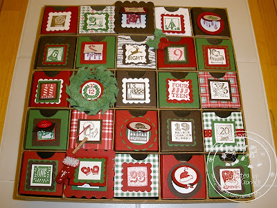 Advent Calendars  Girls on Up  Demonstrator  Stampin  Up  Advent Calendars Workshop  So Much Fun