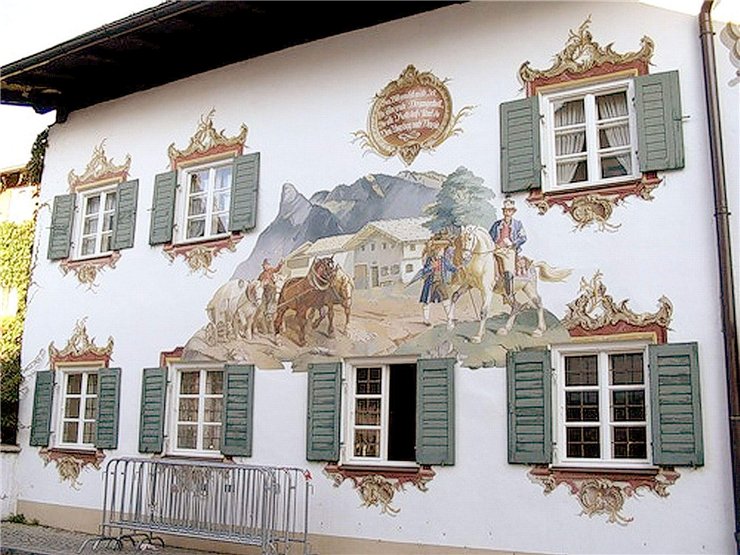 Роспись Фасадов Домов Своими Руками