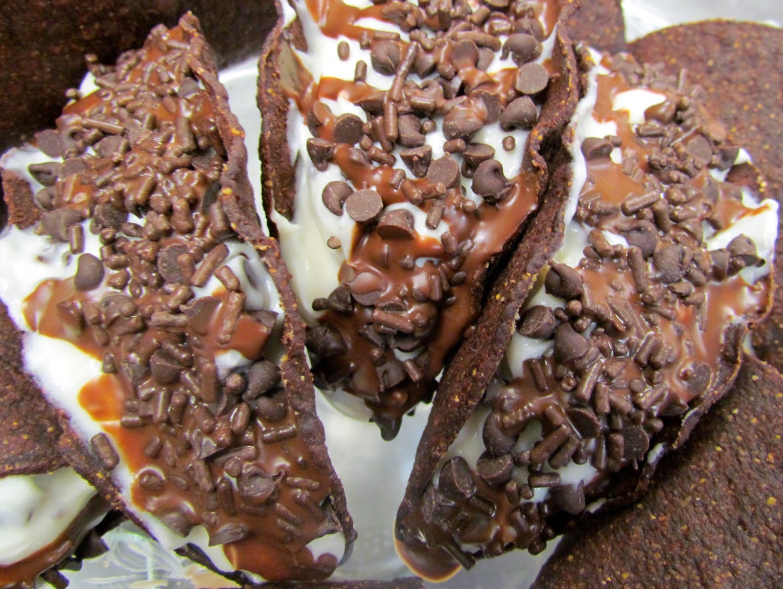 Chocolate Chocolate Chip Tacos Whitehall Specialties