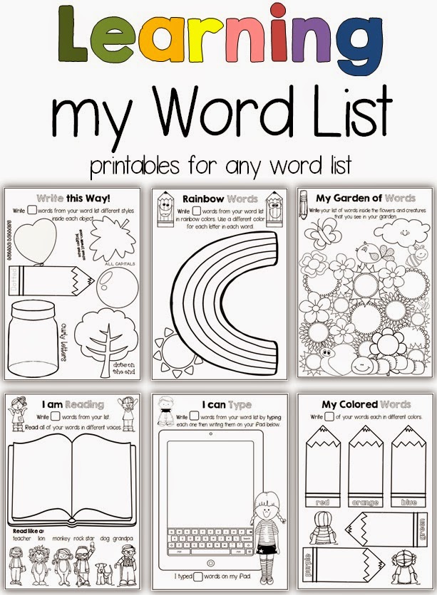 downloadable word lists