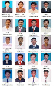TOP 20 STUDENTS of TNPSC 2010 AE EXAM