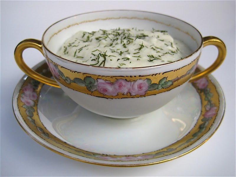 Tea With Friends Soup that's pretty enough for teatime!