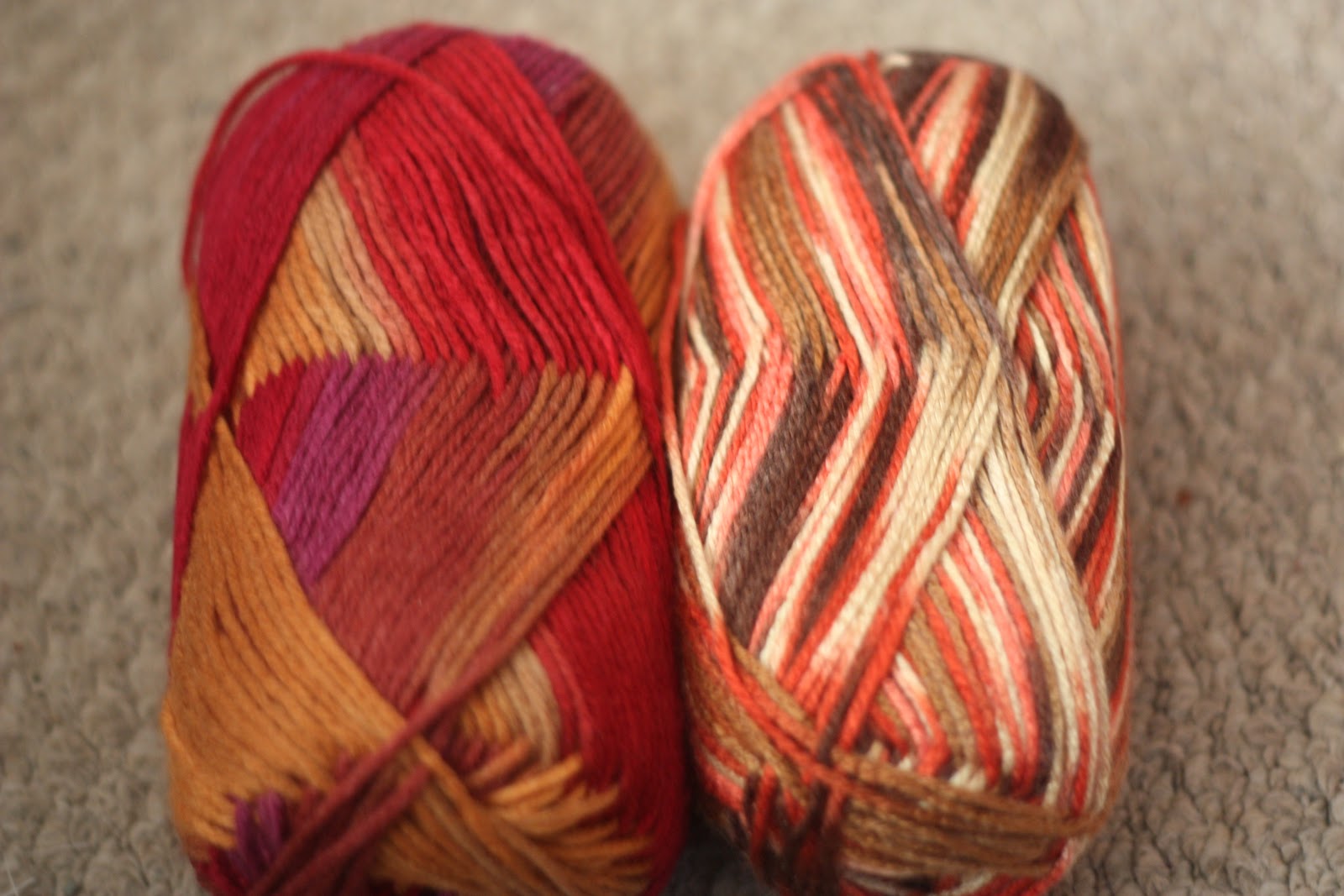 Autumn Yarn Pumpkins / Starry-Eyed