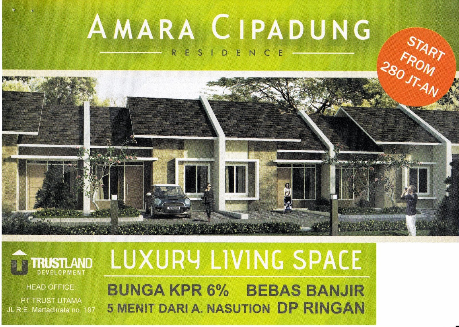 Cari Rumah Bandung Amara Cipadung Residence Cipadung Kota Bandung