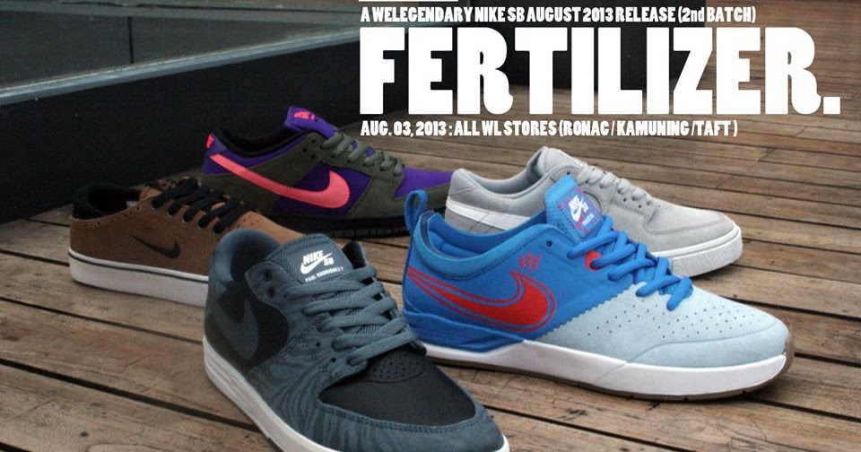 We Legendary NIKE SB AUGUST 2013 RELEASE 2nd BATCH Skate
