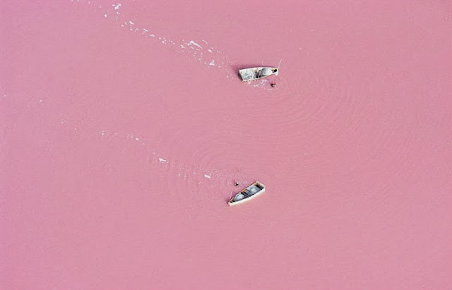 El lago Hillier: El Lago Rosa en Australia