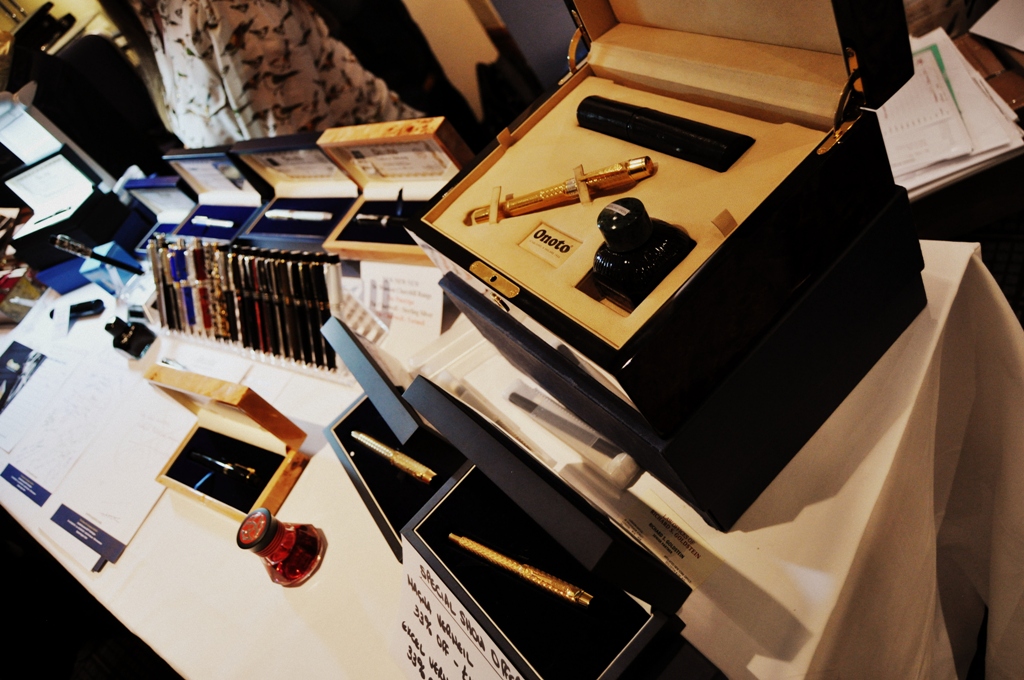 Palimpsest London Writing Equipment Society Show 2012