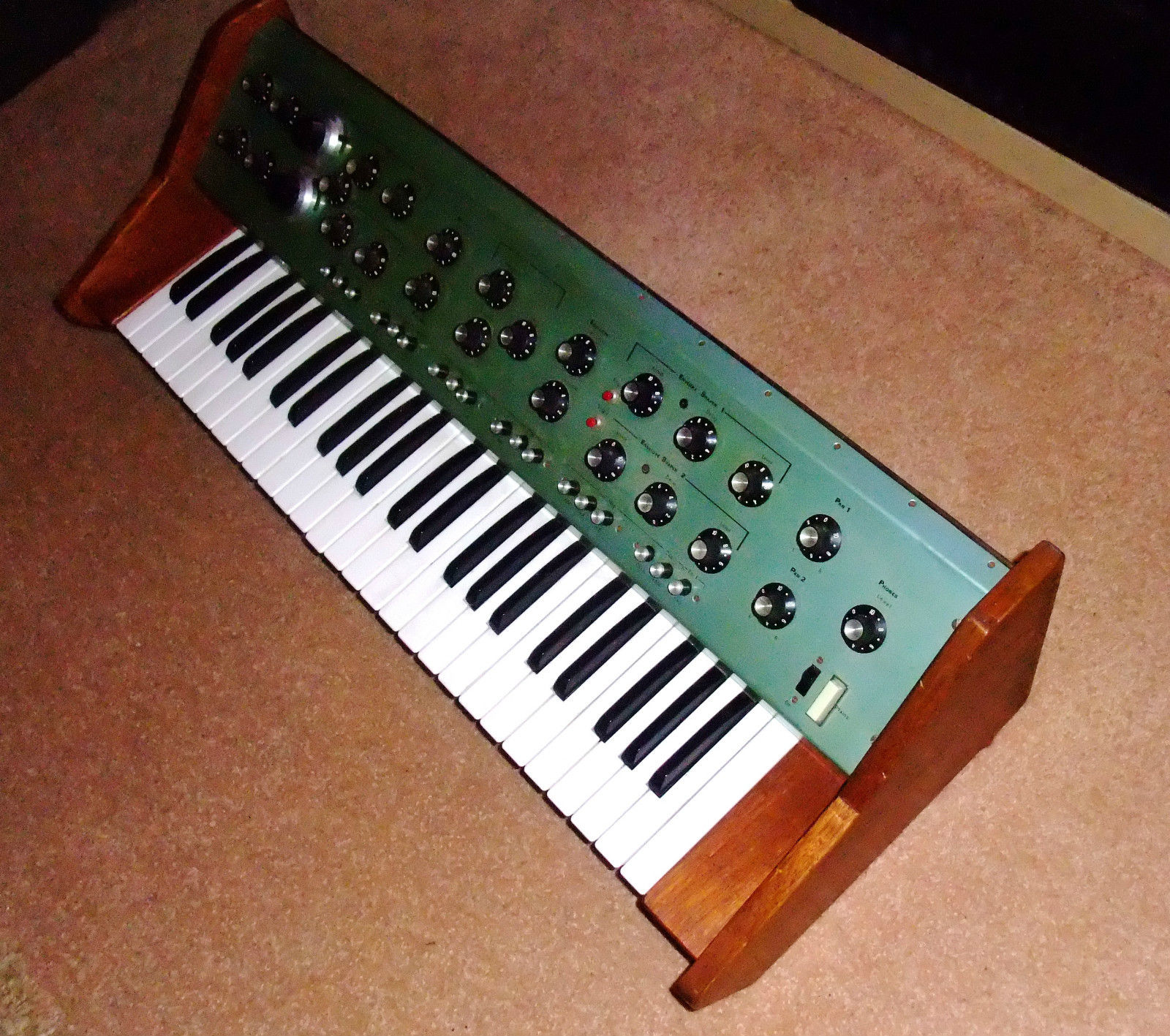 MATRIXSYNTH Rare Vintage Analog Synthesizer Keyboard of Unknown Origin