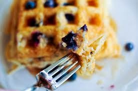Gluten Free Blueberry Waffles