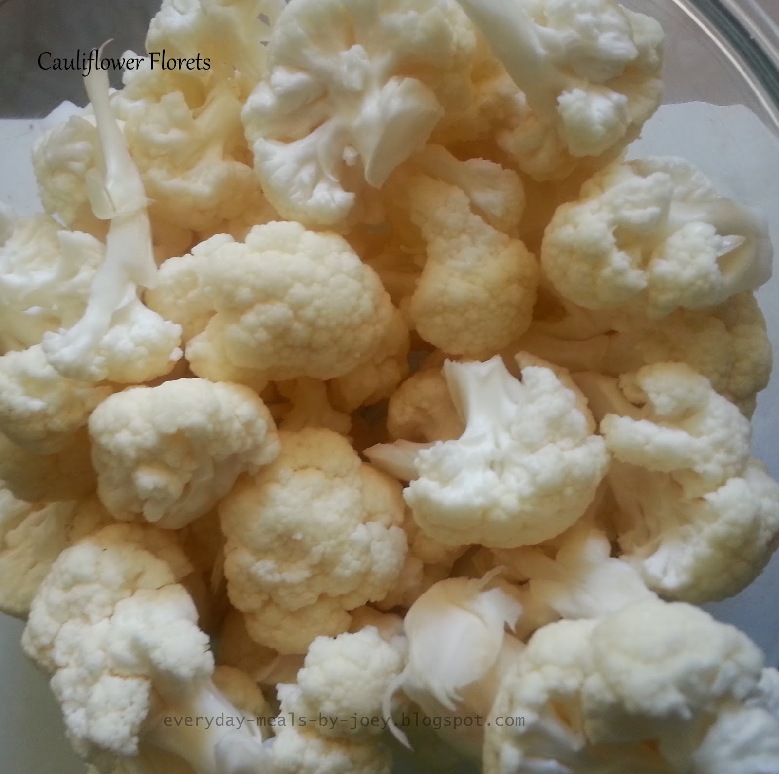 cauliflower pulao ingredients cauliflower florets