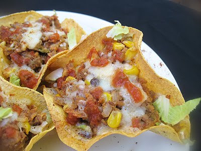 tacos with refried beans