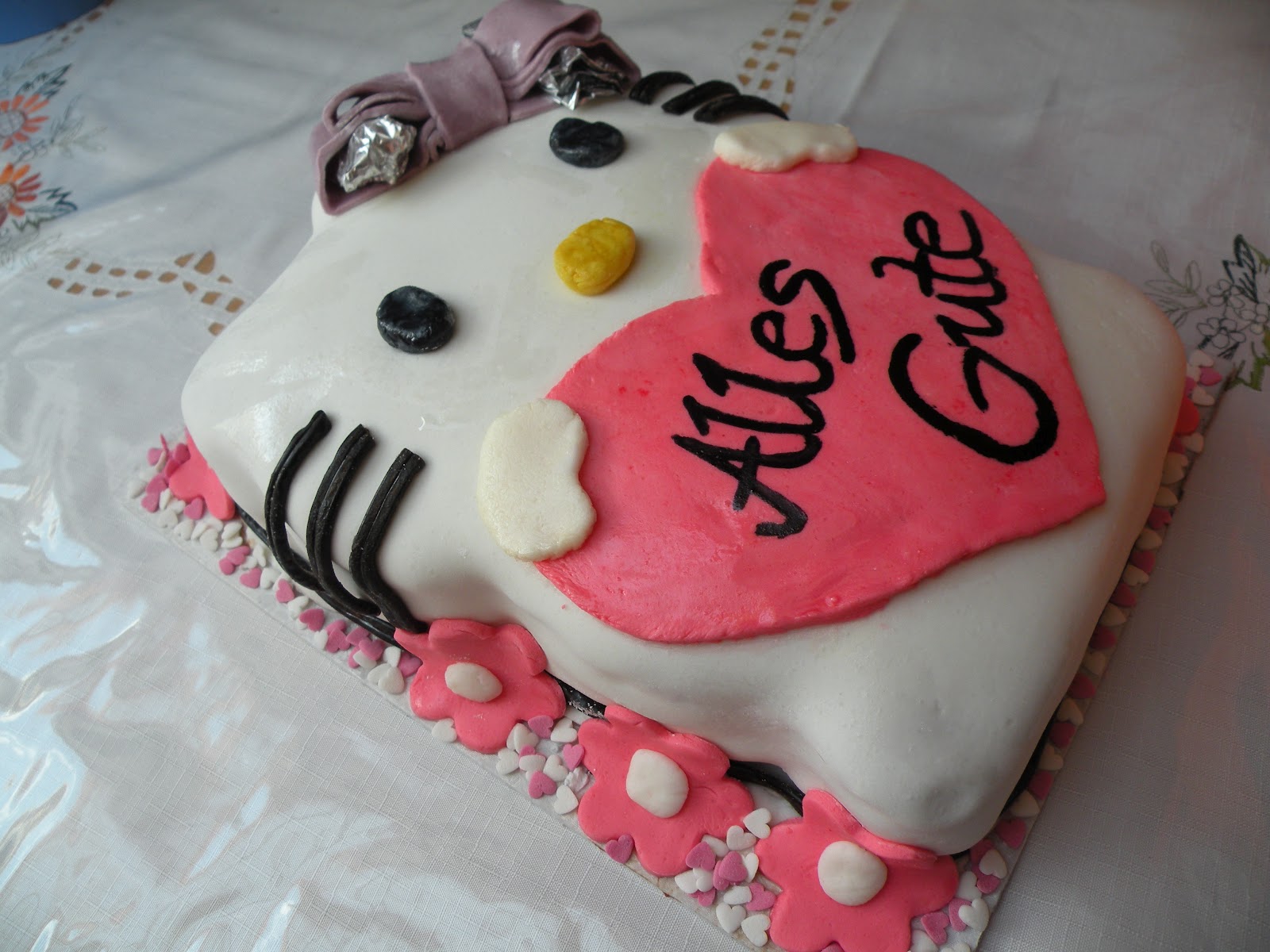 Kochen Mit Herz Hello Kitty Torte