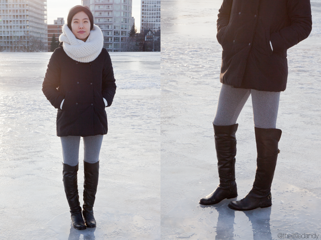winter over the knee boots