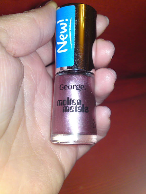 Economy Nails Asda Molten Metals Enchanted