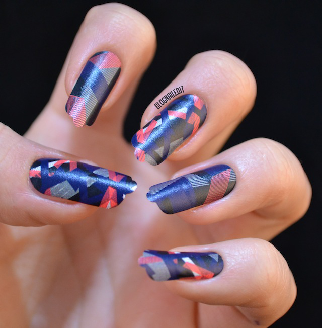 NCLA & Glamour Nail Wraps Review Nailed It The Nail Art Blog