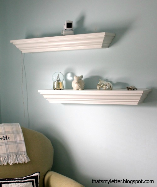Pottery Barn Crown Molding Shelf 13 Image Wall Shelves