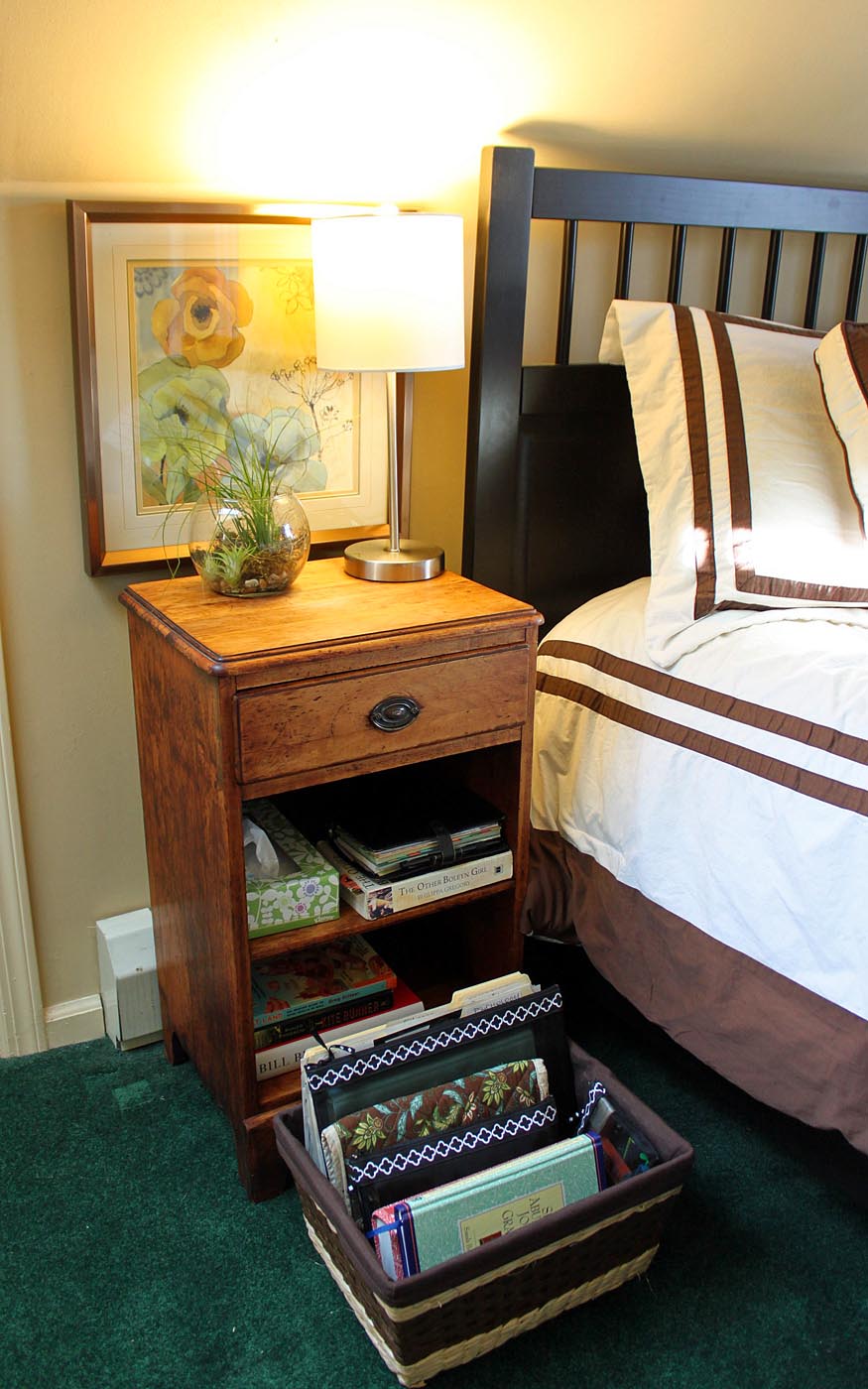 My Great Challenge Organizing a bedside table