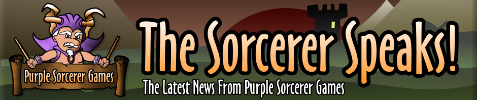 Purple Sorcerer Games: The Sorcerer Speaks!