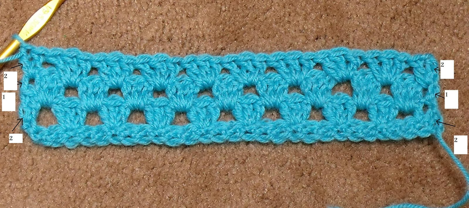 Easy Crochet Pattern: Granny Stripe Afghan Tutorial