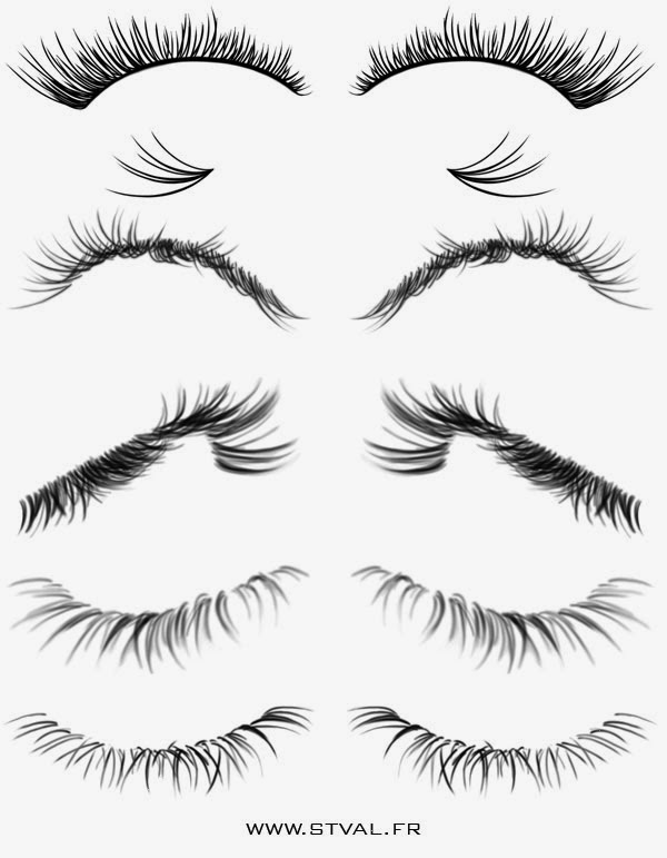Adobe Tutorials Download free Eyelashes Brushes