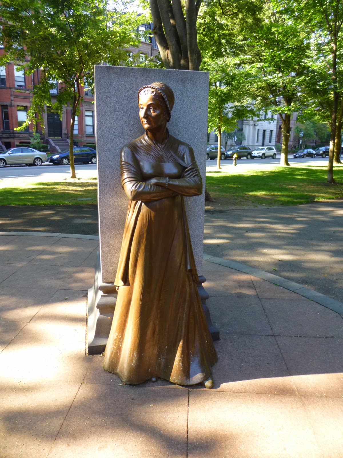 Photoops Statues of Historic Figures Boston Women's Memorial
