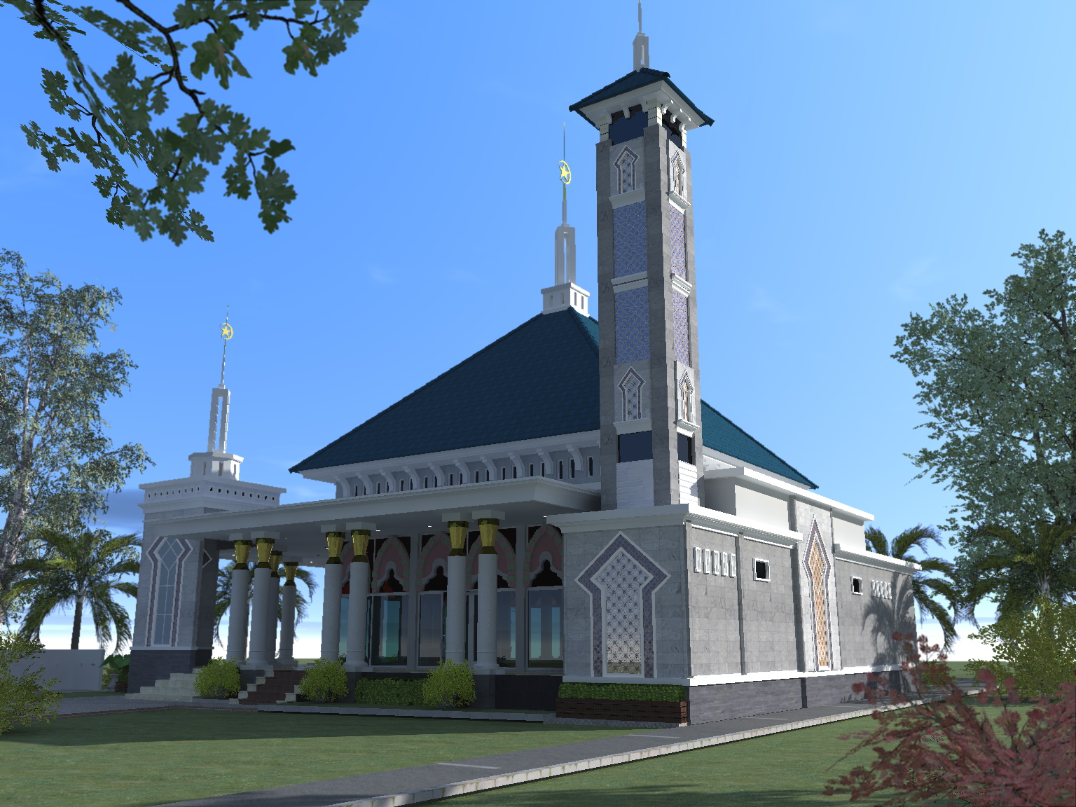 DESAIN MASJID;DESAIN KUBAH MASJID;GAMBAR KUBAH MASJID;GAMBAR MASJID