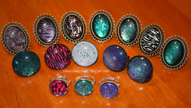 nail polish jewelery tutorial