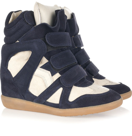 isabelle marant basket compensée