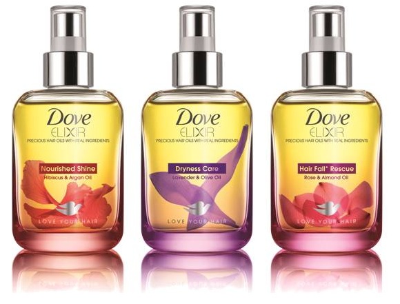 Dove Elixir Hair Oil On Packaging Of The World Creative Package
