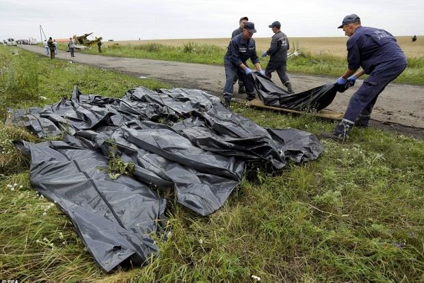 MH17: Gambar-Gambar Terbaru Nahas Pesawat MAS