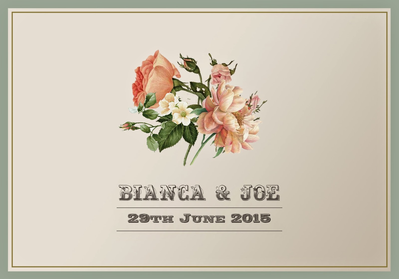 invitation front page design