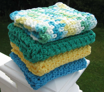 More Crocheted Dish/Wash Cloths