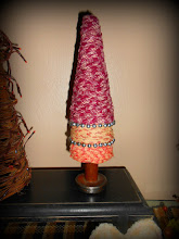 VALENTINE COLORS 3 TIERED RAG TREE
